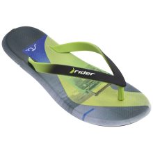 Rider R1 Energy férfi papucs - fekete/zöld