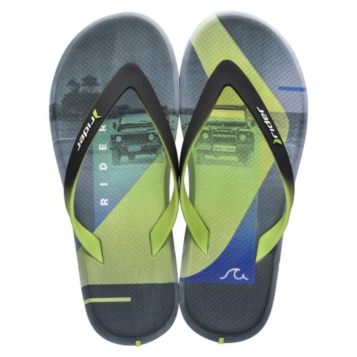 Rider R1 Energy férfi papucs - fekete/zöld
