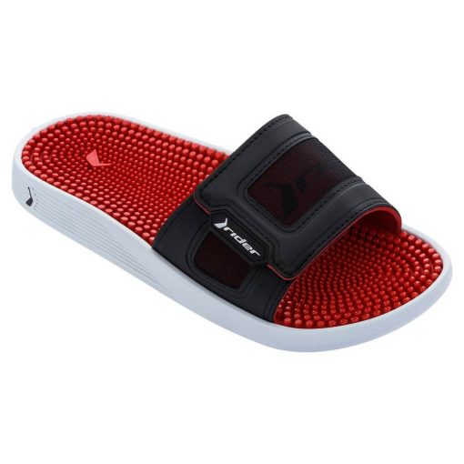 Rider Infinity Max Slide férfi papucs - fehér/fekete/piros