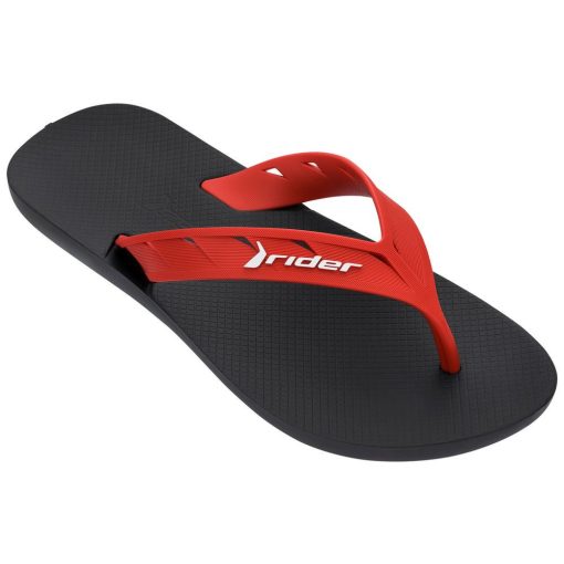 Rider Street Thong férfi papucs - fekete/piros