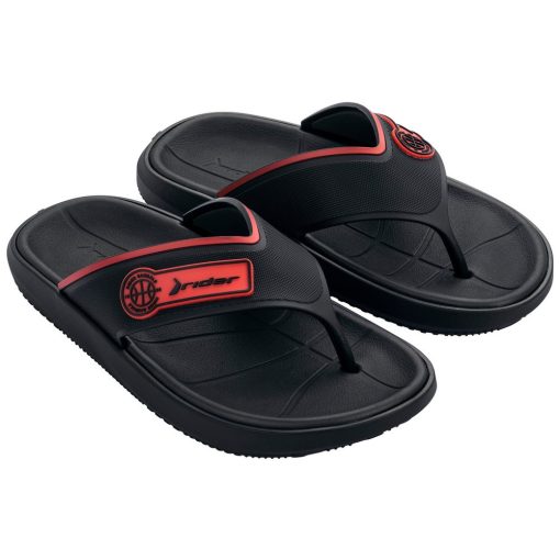 Rider Block Thong férfi papucs - fekete