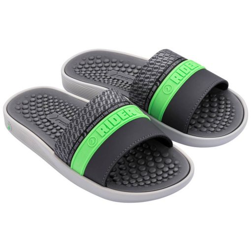Rider Pump Slide férfi papucs - szürke/zöld