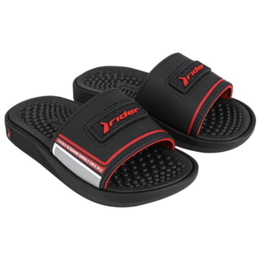 Rider Pump Slide férfi papucs - fekete/piros