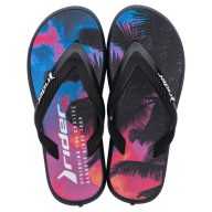 Rider R1 Energy gyerek papucs - fekete/kék