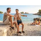 Rider Sping Thong AD Férfi papucs - fekete