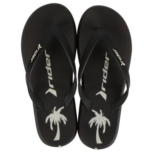 Rider R1 Style Thong férfi papucs - fekete/bézs