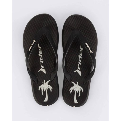 Rider R1 Style Thong férfi papucs - fekete/bézs