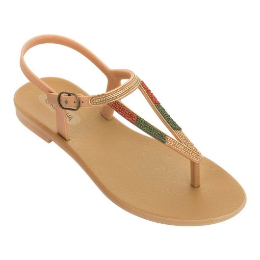 Grendha Cacau Rustic Sandal női szandál - bézs