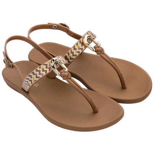 Grendha Uba Tresse Sandal női szandál - barna