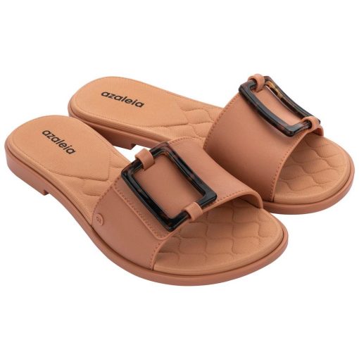 Azaleia Alice Soft Slide női papucs - barna