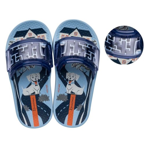 Ipanema Labirinto Slide Kids gyerek papucs - kék