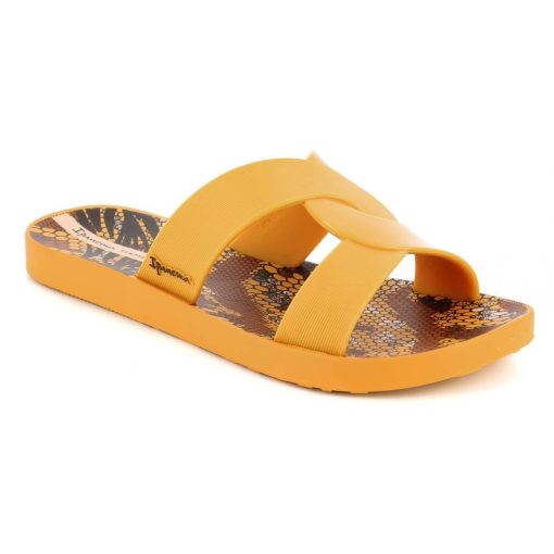 Ipanema Feel Print női papucs - sárga/barna