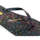 Ipanema Splash női papucs - fekete/sárga