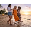Ipanema Oasis női papucs - fekete/kék