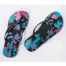 Ipanema Flower Bomb női papucs - fekete