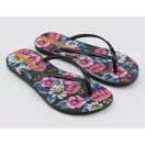 Ipanema Frida Kahlo női papucs - fekete