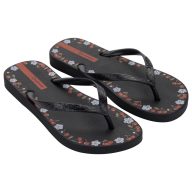 Ipanema Day női papucs - fekete/piros