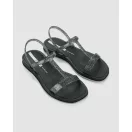 Ipanema Glow Trendy női szandál - fekete/ezüst