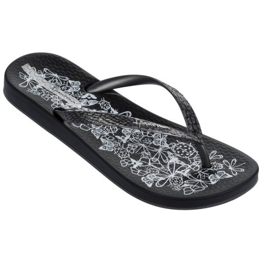 Ipanema Anatomic Nature női papucs - fekete/ezüst