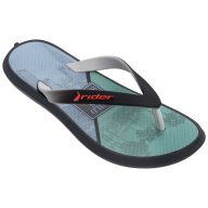   Rider R1 Energy VII Kids gyerek papucs - szürke/fekete/zöld