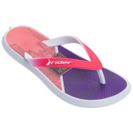   Rider R1 Energy VII Kids gyerek papucs - fehér/rózsaszín/lila
