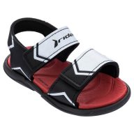 Rider Comfort Baby szandál - fekete/fehér/piros