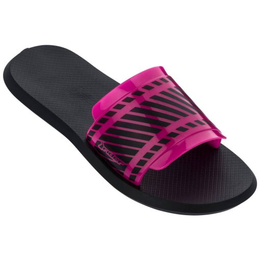 Rider R1 Slide női papucs - fekete/pink