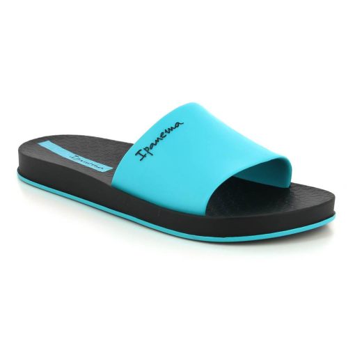 Ipanema Slide Unissex papucs - fekete/kék