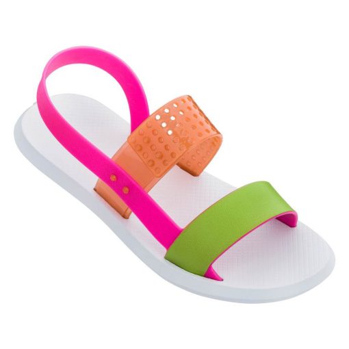 Rider R1  Sandal női szandál - fehér/rózsaszín