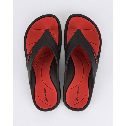 Rider Cape XVII férfi papucs - fekete/piros