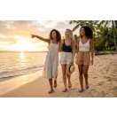 Ipanema Classica Happy XII női papucs - arany/kék